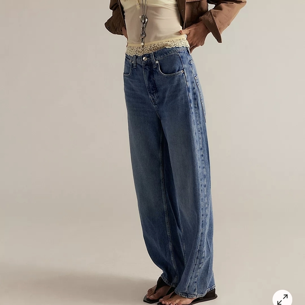 We The Free Truro Baggy Puddle Jeans